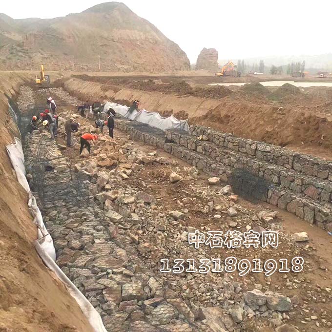 護(hù)堤鉛絲籠，護(hù)岸鉛絲籠13131891918